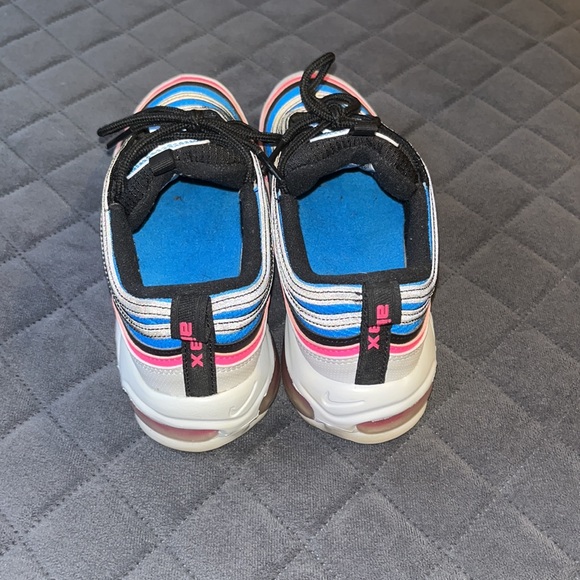 Nike Air Max 97 Platinum Blue/Pink Burst - Picture 6 of 6